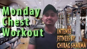 'CHEST BODY WORKOUT||SIMPLE||7 EXERCISES||intense fitness by chirag sharma'