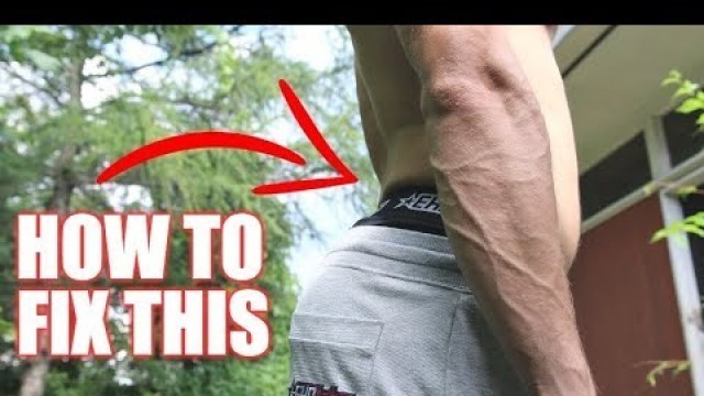 'How to Fix Anterior Pelvic Tilt (3 EXERCISES SHOWN)'