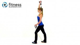 'Sexy Arms Workout - At Home Resistance Band Workout for the Upper Body - Exercise Band Training'