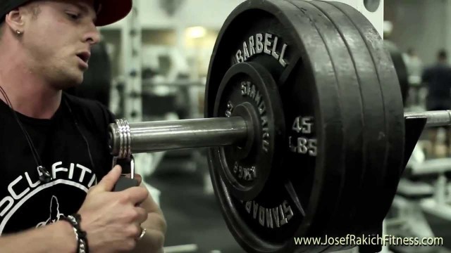 'Josef Rakich Trains Legs'