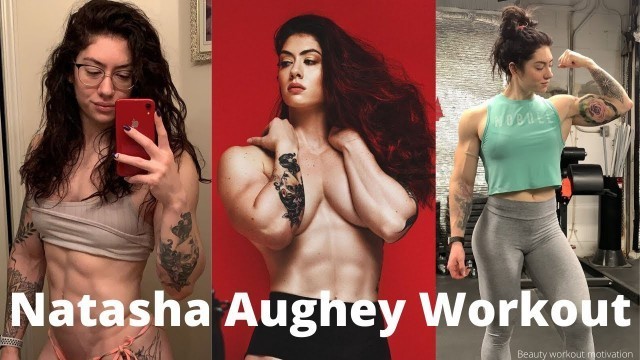 'Fitness model Natasha Aughey workout motivation | bikini body workout | female fitness |'