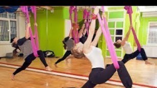 'Aerial Yoga is the New Fitness Mantra | for Youth Living in Twin Cities of Hyderabad'