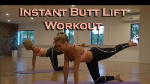 'Instant Butt Lift! Pilates Leg Workout'
