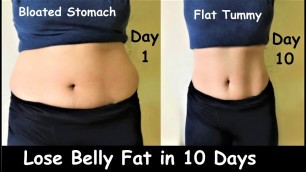 'Easy Exercises to Lose Belly Fat in 1 WEEK | Workout for Flat Stomach, Tiny Waist & Bloated Stomach'