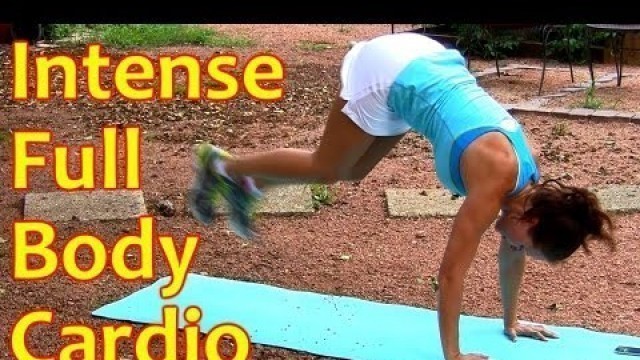 '10 Minute Full Body Workout | Intense Cardio to Burn Fat, Fitness Training Dena Maddie'
