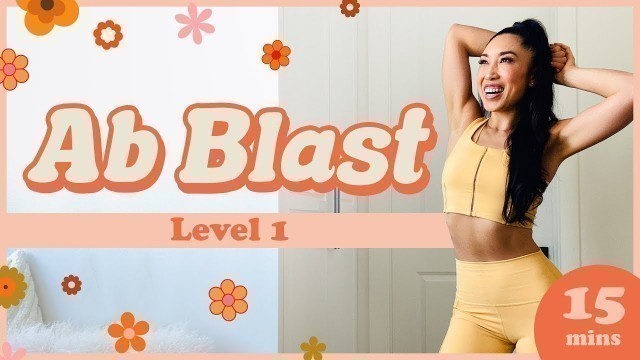 'Ab Blast | BEGINNER PILATES ABS WORKOUT'