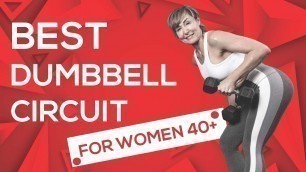 'Intense Dumbbell Workout for Women Over 40'