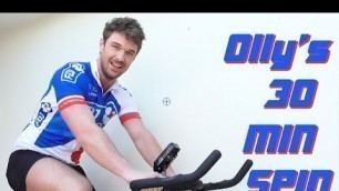 30 minute Spin with Olly | indoor cycling workout | fitness fans