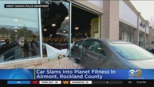 'Car Slams Into Planet Fitness In Airmont, Rockland County'