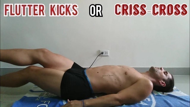 'WHAT IS BETTER - FLUTTER KICKS OR CRISS-CROSS? *Best Core Exercises - WORKOUT WITH IFBB CPFT BILLY'