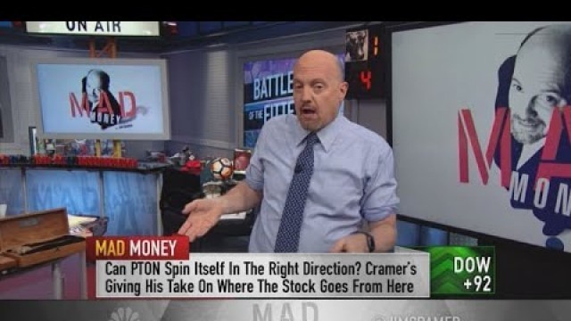 'Jim Cramer compares the fitness stocks of Planet Fitness and Peloton'