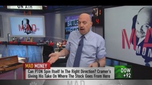 'Jim Cramer compares the fitness stocks of Planet Fitness and Peloton'