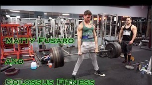 'Invading New York with Matty Fusaro and Colossus Fitness'