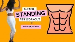'*INTENSE* 6-Pack Abs Workout \\ Standing exercises only'