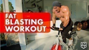 'FAT BLASTING WORKOUT | FIRST LIFT IN THE GARAGE GYM'