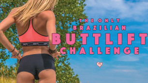 'Brazilian Butt Lift Challenge ♥ The Perfect Butt Workout'