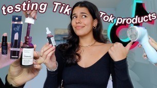 testing popular TikTok products *is the HYPE worth it?*