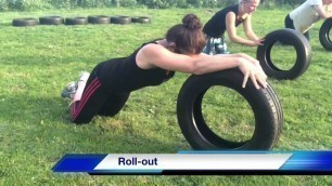 'Top 36 great Car Tire Bootcamp Exercises. Total Body Fitness Work-Out'