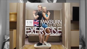 'Maxburn Fitness Plate Exercise'
