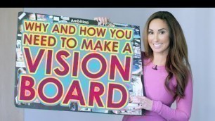 'Why & How You Need to Make a Vision Board | Natalie Jill'