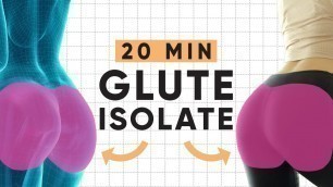 20 Minute Natural Glute Enhancing Isolate Workout | At-home butt lifting exercises!