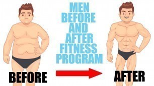 'From Lousy to Muscle Firmness | Men BEFORE and AFTER Fitness Program'