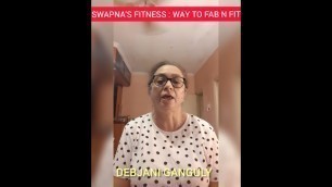 '|| CLIENT REVIEW - DEBJANI GANGULY||  SWAPNA\'S FITNESS : WAY TO FAB N FIT'