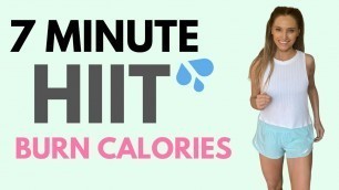 7 MINUTE WORKOUT AT HOME | FULL BODY CALORIE BURNER |  GET FIT AT HOME | LUCY WYNDHAM - READ