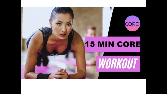 '15 min HIIT CORE home workout'