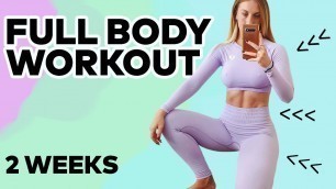 '15 Mins Full Body Workout | 2 Weeks Pilates Workout'