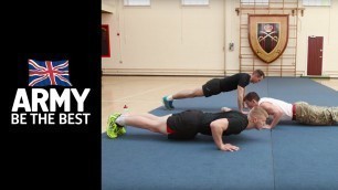 '11 Days to get Army Fit: Press Ups - Fitness - Army Jobs'