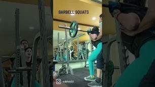 'Barbell squat | Couple workout | Gym couple workout | Squat workout | Couple goals | Couple status'