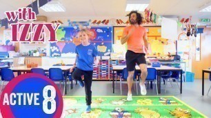 Active 8 Minute Workout Featuring Izzy | The Body Coach TV