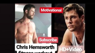 '#ChrisHemsworth #fitness #workoutTraining #Thor Chris hemsworth Workout | fitness motivation | Thor'