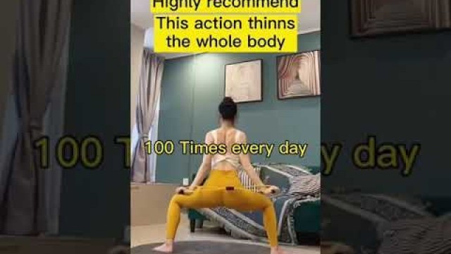 'Thin Body Fast Fitness Way Challenge #shorts #thinbody #exercise'