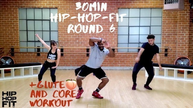 '30min Hip-Hop Fit Dance Workout + Glute 