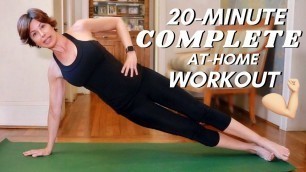 20-Minute Complete At-Home Workout | Dominique Sachse