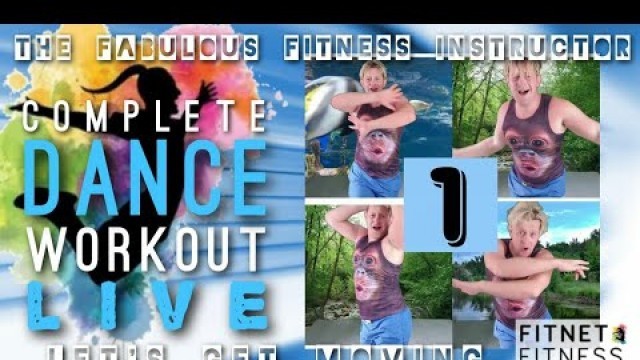 'Complete Dance Workout Live 1 // The Fabulous Fitness Instructor// T.F.F.I'