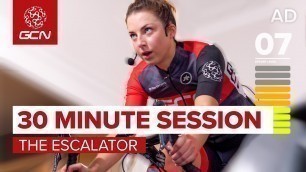 Indoor Cycling Workout | Sufferfest 30 Minute Ramp Session 'The Escalator'