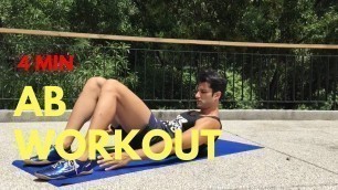 'Intense 4 Min Ab Workout Routine-Fabulous Body'