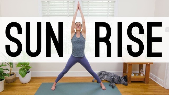'Sunrise Yoga  -  15 Min Morning Yoga Practice   -  Yoga With Adriene'