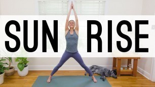 'Sunrise Yoga  -  15 Min Morning Yoga Practice   -  Yoga With Adriene'