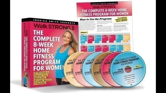 'Walk STRONG 3: The Complete 8-Week Home Fitness Program for Women is HERE!'