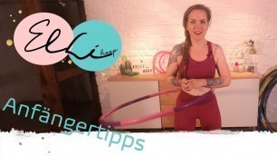 'Elli Hoop | Anfängertipps für Fitness Hula Hoop'