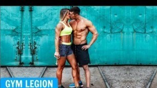 'Best Fitness Couple Workout Motivation \"TOGETHER IS BETTER\