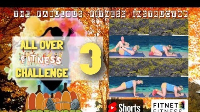 'THE FABULOUS FITNESS INSTRUCTOR  Challenge | All Over Fitness Month Workouts | Day 3 Butt Shorts'