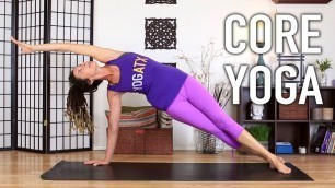 'Core Strength Yoga - 15 Minute Abs & Core Workout'