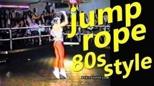 'Jump Rope Show Las Vegas in the 80s | Debra Stefan Fitness'