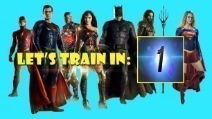 'Justice League Fitness Tabata HIIT PE Distance Learning'