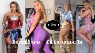 'Fitness & Girls - Louise Fitcoach @louise_fitcoach Muscled Fitness Woman from GB 